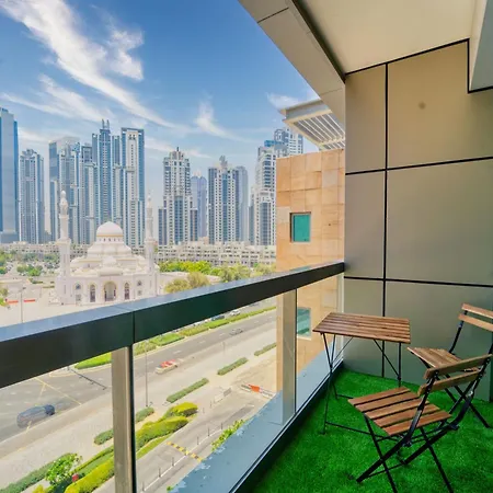 Luxury Studio - Downtown Dubai 8 Minute Walk To Burj Khalifa & Dubai Mall Exterior photo