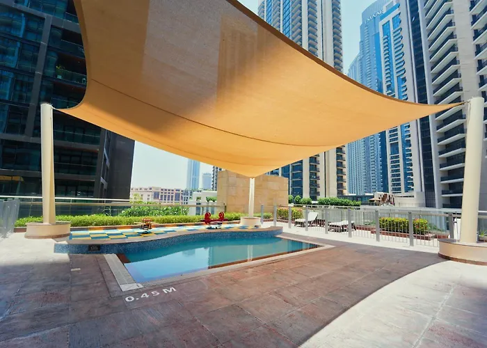 Luxury Studio - Downtown Dubai 8 Minute Walk To Burj Khalifa & Dubai Mall